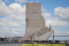 112 Lisbonne. Monument aux navigateurs